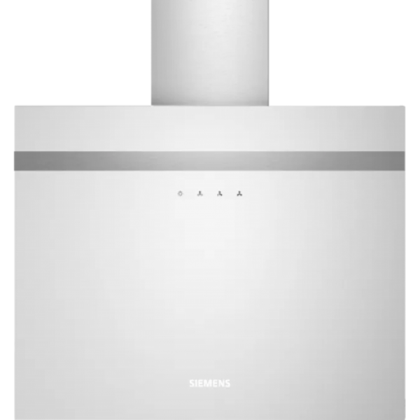 SIEMENS LC65FCJ20T iQ300 Duvar Tipi Davlumbaz 60 cm Beyaz Cam Yüzey